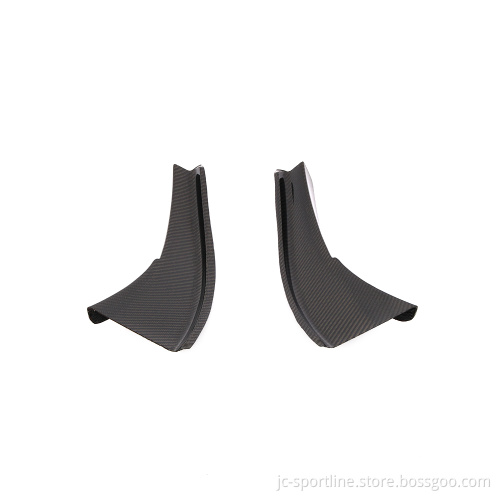 Carbon Fiber Front Bumper Canards Splitters for BMW E90/E92/E93 M3 2007-2013
